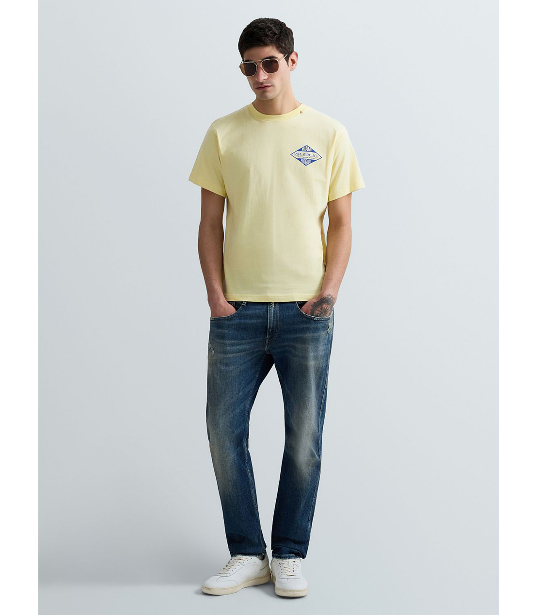 ベーシックジャージーMIAMIプリント Tシャツ 詳細画像 ペールイエロー 2